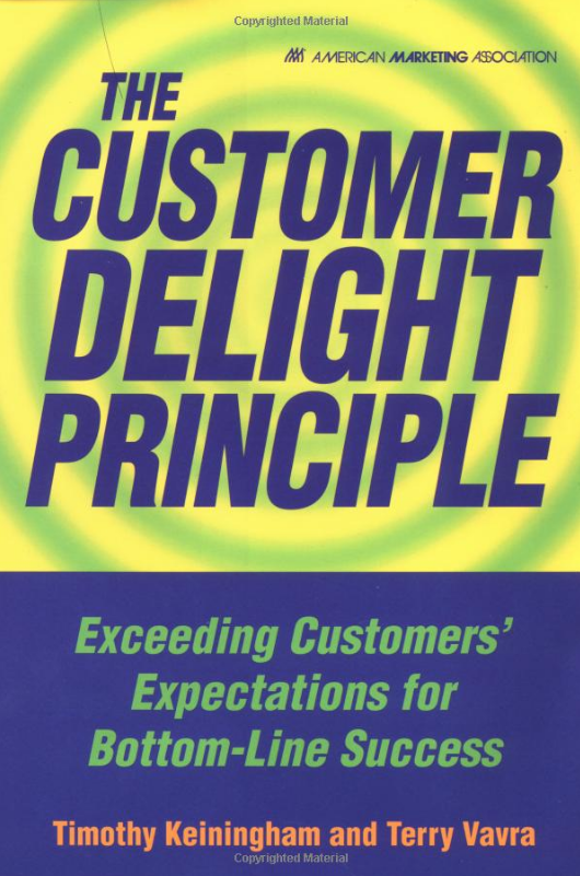 The Customer Delight Principle book cover