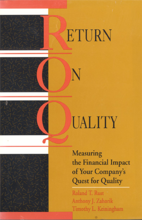 Return on Quality book cover